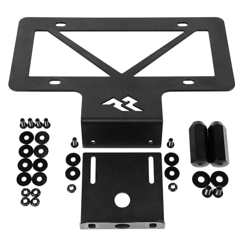 Rugged Ridge Tag Relocation Bracket Rear 18-20 Jeep Wrangler JL - Black Ops Auto Works
