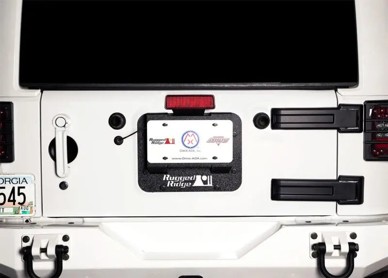 Rugged Ridge Tire Carrier Delete Kit 07-18 Jeep Wrangler JK - Black Ops Auto Works