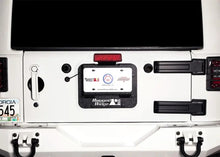 Load image into Gallery viewer, Rugged Ridge Tire Carrier Delete Kit 07-18 Jeep Wrangler JK - Black Ops Auto Works