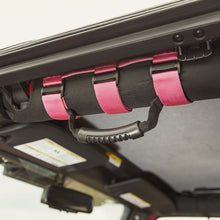 Load image into Gallery viewer, Rugged Ridge Ultimate Grab Handles Pink 55-20 CJ/Jeep Wrangler /JT - Black Ops Auto Works