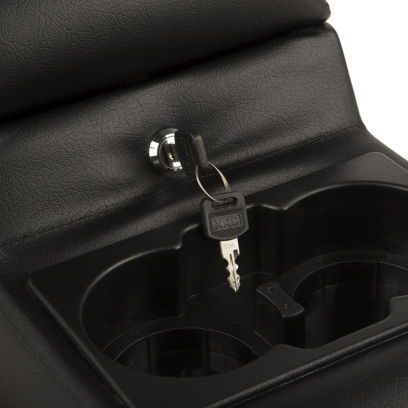 Rugged Ridge Ultimate Locking Console Black 76-95 Jeep CJ / Jeep Wrangler - Black Ops Auto Works
