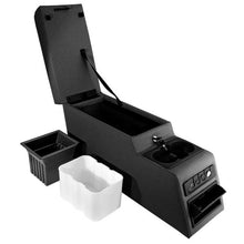 Load image into Gallery viewer, Rugged Ridge Ultimate Locking Console Black Denim 76-95 Jeep CJ&amp;Wrangl - Black Ops Auto Works