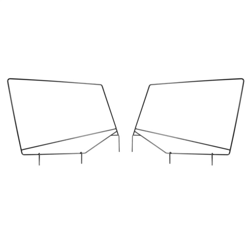 Rugged Ridge Upper Door Skin Frames 87-95 Jeep Wrangler YJ - Black Ops Auto Works