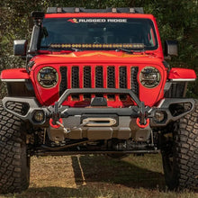 Load image into Gallery viewer, Rugged Ridge Venator Front Bumper W/Overrider &amp; Winch Tray JL - Black Ops Auto Works