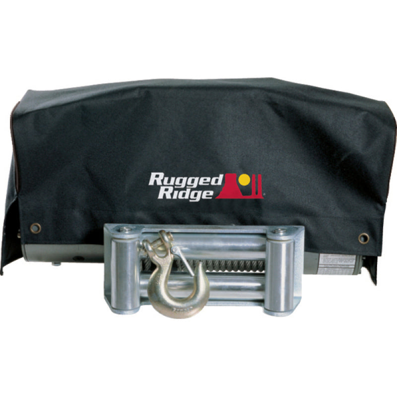 Rugged Ridge Winch Cover 8500 and 10500 winches - Black Ops Auto Works