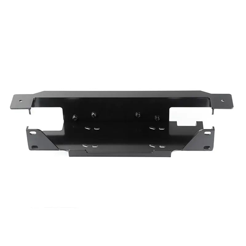 Rugged Ridge Winch Plate Stamped Bumper 13-18 Jeep Wrangler - Black Ops Auto Works