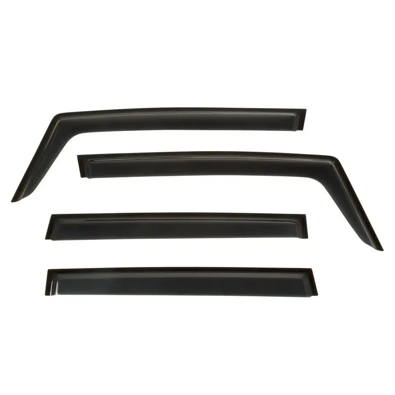 Rugged Ridge Window Visor 4-pc set Black 15-18 Renegade BU - Black Ops Auto Works