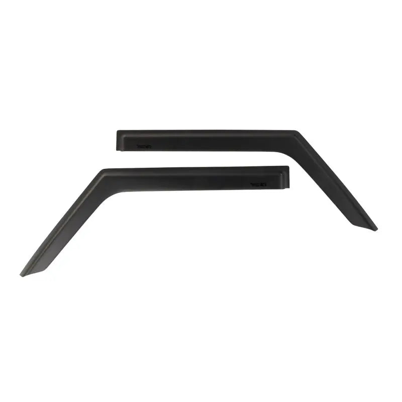 Rugged Ridge Window Visors Matte Black 18-19 2-Door Jeep Wrangler - Black Ops Auto Works