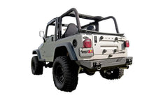 Load image into Gallery viewer, Rugged Ridge XHD Rear Bumper 76-06 Jeep CJ / Jeep Wrangler - Black Ops Auto Works