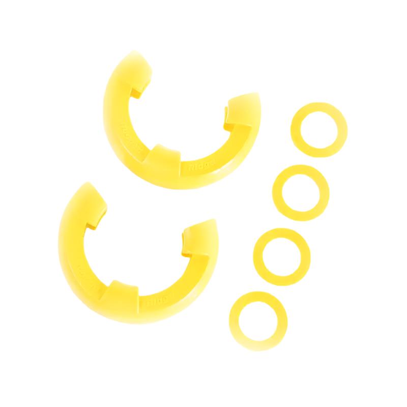 Rugged Ridge Yellow 3/4in D-Ring Isolator Kit - Black Ops Auto Works