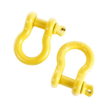 Load image into Gallery viewer, Rugged Ridge Yellow 7/8in D-Rings - Black Ops Auto Works