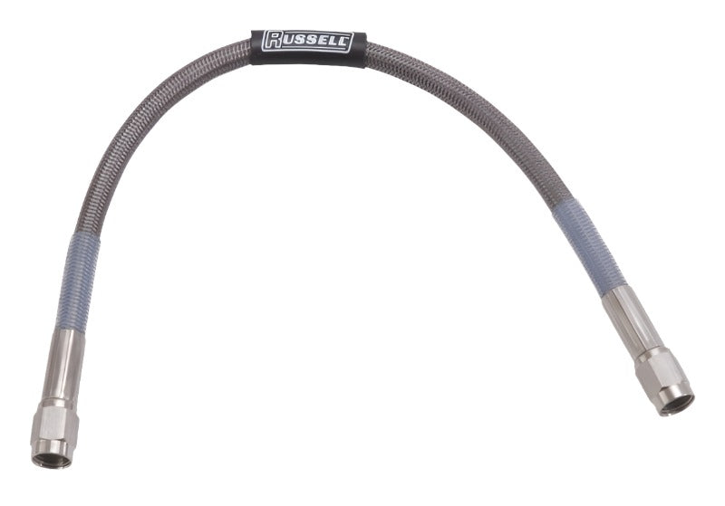 Russell Performance 18in Straight -3 AN Competition Brake Hose - Black Ops Auto Works