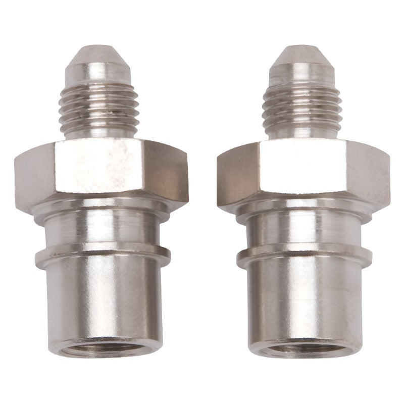 Russell Performance -3 AN Metric Adapter Fitting (2 pcs.) (Beveled) - Black Ops Auto Works