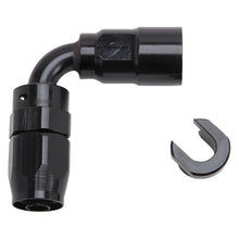 Load image into Gallery viewer, Russell Performance 3/8in SAE Quick Disc Female to -6 Hose Black 90 Degree Hose End - Black Ops Auto Works