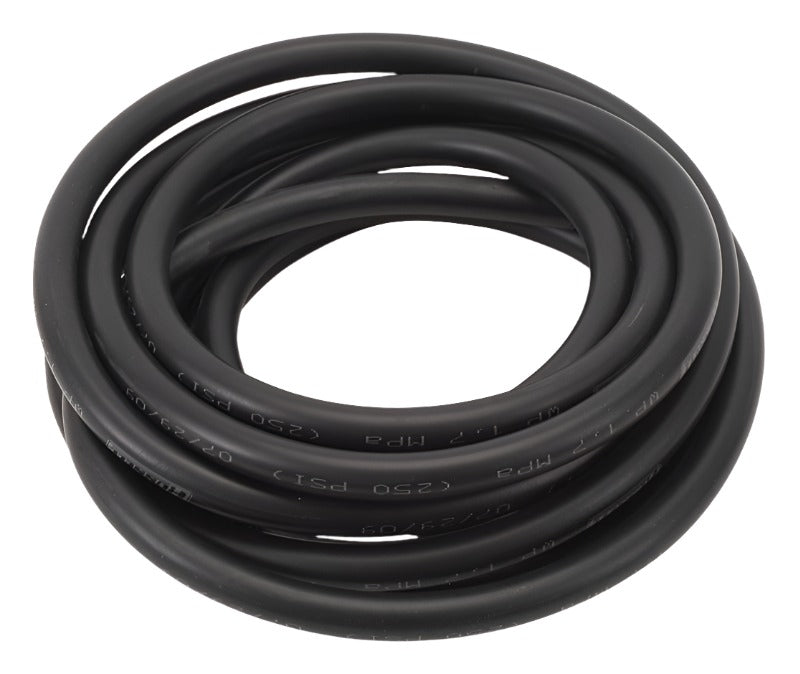 Russell Performance -4 AN Twist-Lok Hose (Black) (Pre-Packaged 6 Foot Roll)-Hoses-Russell-087133925431-