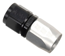 Load image into Gallery viewer, Russell Performance -6 AN Black/Silver Straight Full Flow Hose End - Black Ops Auto Works
