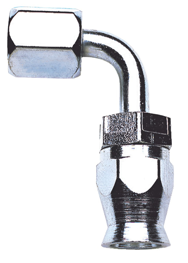Russell Performance -6 AN Endura Pwerflex Power Steering 90 Degree Hose Ends - Black Ops Auto Works