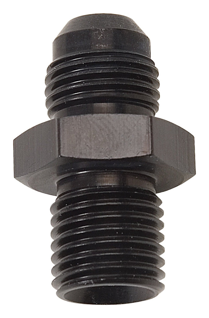 Russell Performance -6 AN Flare to 14mm x 1.5 Metric Thread Adapter (Black ) - Black Ops Auto Works