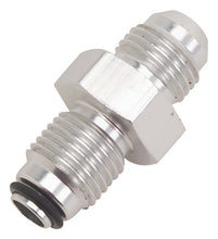Load image into Gallery viewer, Russell Performance -6 AN (male to 11/16in-18 O-ring seal) Power Steering Adapter. Clear anodized - Black Ops Auto Works
