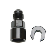 Load image into Gallery viewer, Russell Performance -6 AN Male to 3/8in SAE Quick-Disconnect Female (Black Single) - Black Ops Auto Works