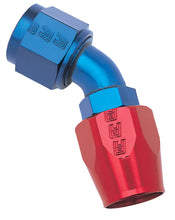 Load image into Gallery viewer, Russell Performance -6 AN Red/Blue 45 Degree Full Flow Hose End - Black Ops Auto Works