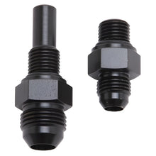 Load image into Gallery viewer, Russell Performance -6 AN to 4L80 Transmission Ports Adapter Fittings (Qty 2) - Black Zinc - Black Ops Auto Works