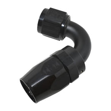 Load image into Gallery viewer, Russell Performance -8 AN Black 120 Degree Full Flow Swivel Hose End-Fittings-Russell-087133928272-