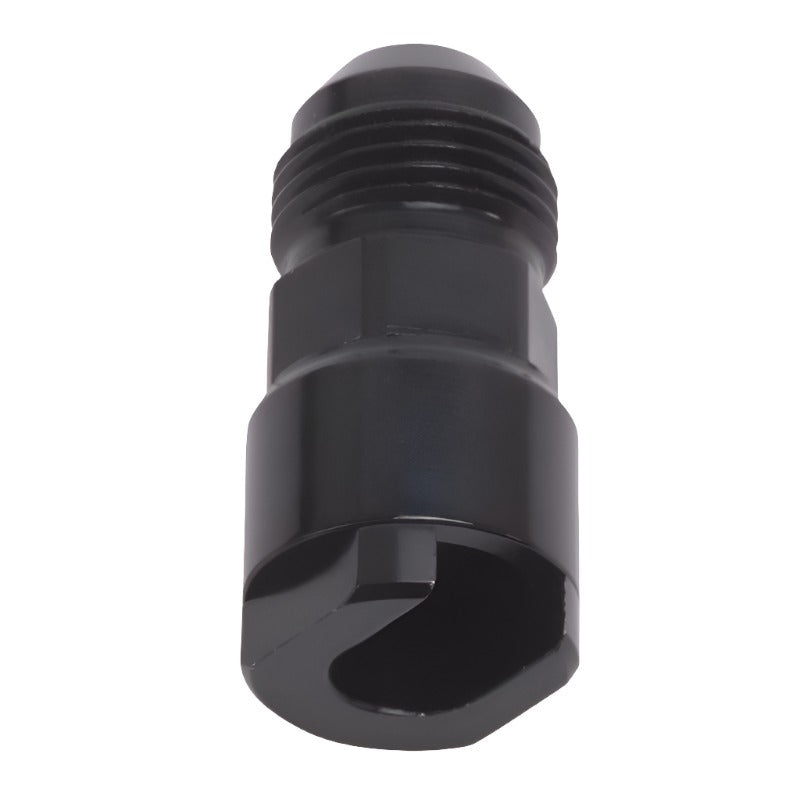 Russell Performance -8AN Male to 3/8in SAE Quick-Disconnect Female (Black Single) - Black Ops Auto Works