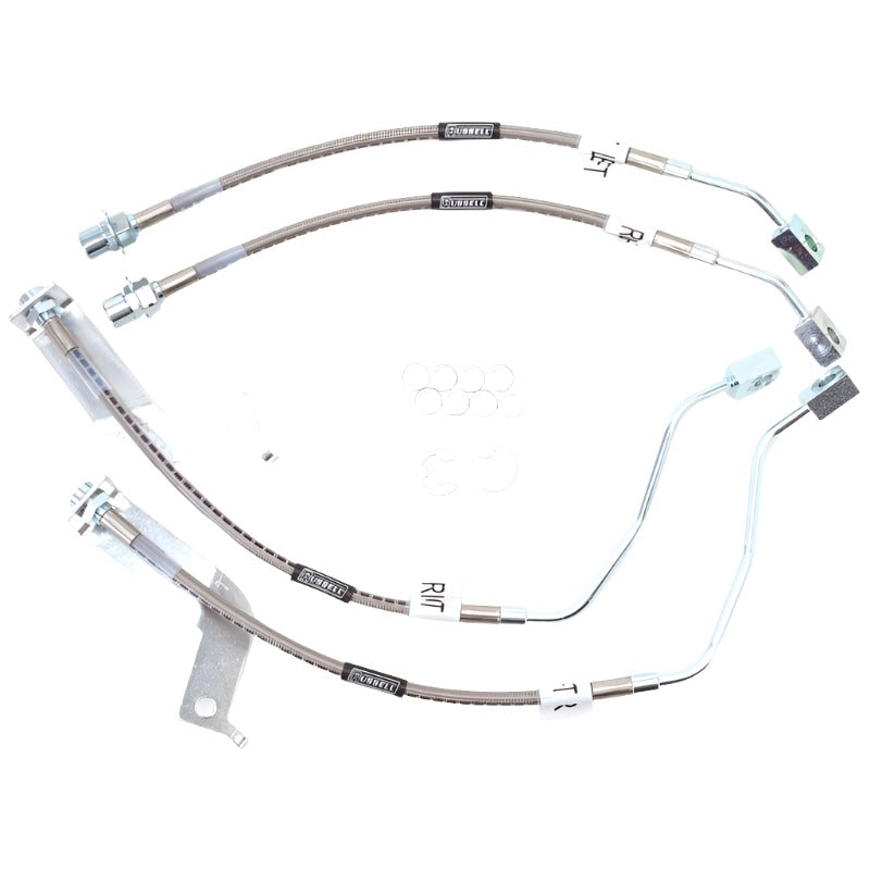 Russell Performance 99-04 Ford Mustang with Traction Control (Except Cobra) Brake Line Kit - Black Ops Auto Works