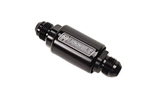 Load image into Gallery viewer, Russell Performance Black Anodized (3-1/4in Length 1-1/4in dia. -8 male inlet/outlet) - Black Ops Auto Works