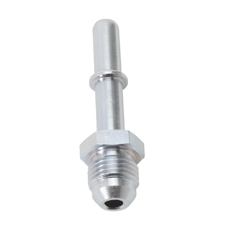 Russell Performance EFI Adapter Fitting -6 AN MALE TO 3/8in SAE Quick Disc Male Zinc - Black Ops Auto Works