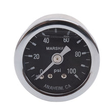 Load image into Gallery viewer, Russell Performance 100 psi fuel pressure gauge (Liquid-filled) - Russell 650340