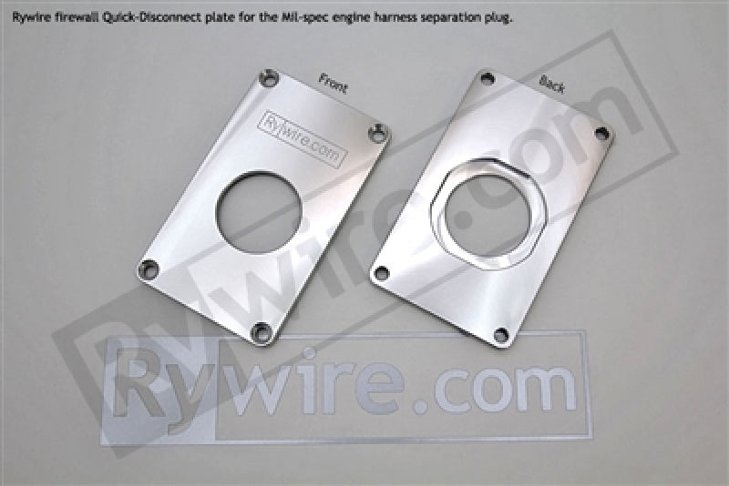 Rywire Mil-Spec Connector Plate - Large 3x5in - Black Ops Auto Works