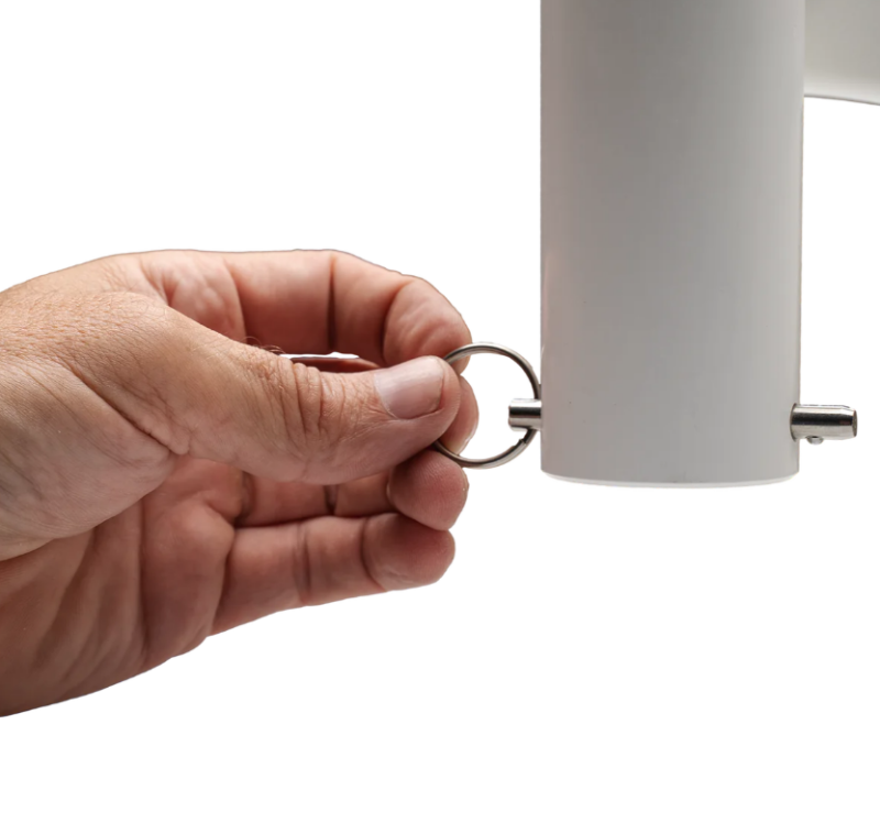 Adjustable rod tubes detail