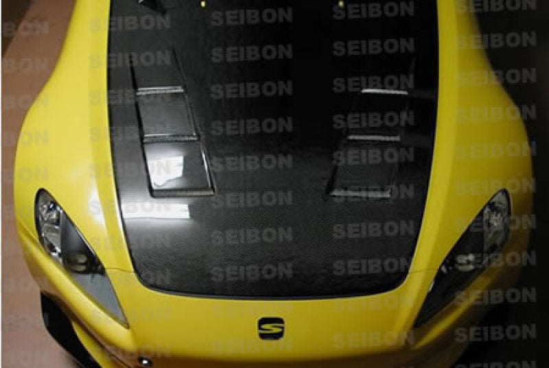 Seibon 00-09 Honda S2000 TS Carbon Fiber Hood - Black Ops Auto Works