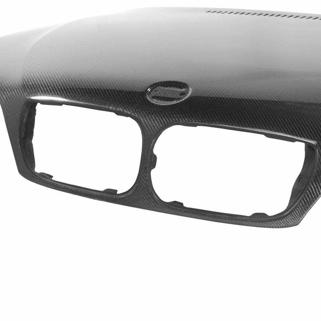 Seibon Seibon 02-05 BMW 3 Series 4dr E46 (Manuf Date 7/02-7/06 Models Only) OEM-Style Carbon Fiber Hood