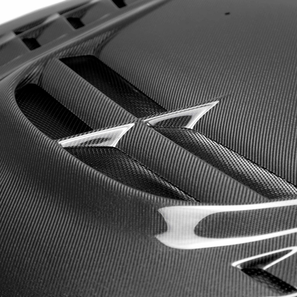 Seibon 03-07 Mitsubishi Evo 8 & 9 CW II Carbon Fiber Hood - Black Ops Auto Works