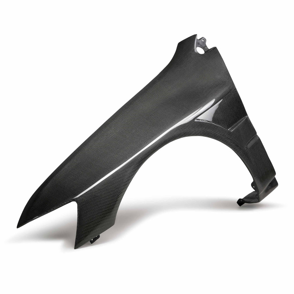 Seibon 03-07 Mitsubishi Evo 8 & IX 10mm Wider Carbon Fiber Fenders - Black Ops Auto Works