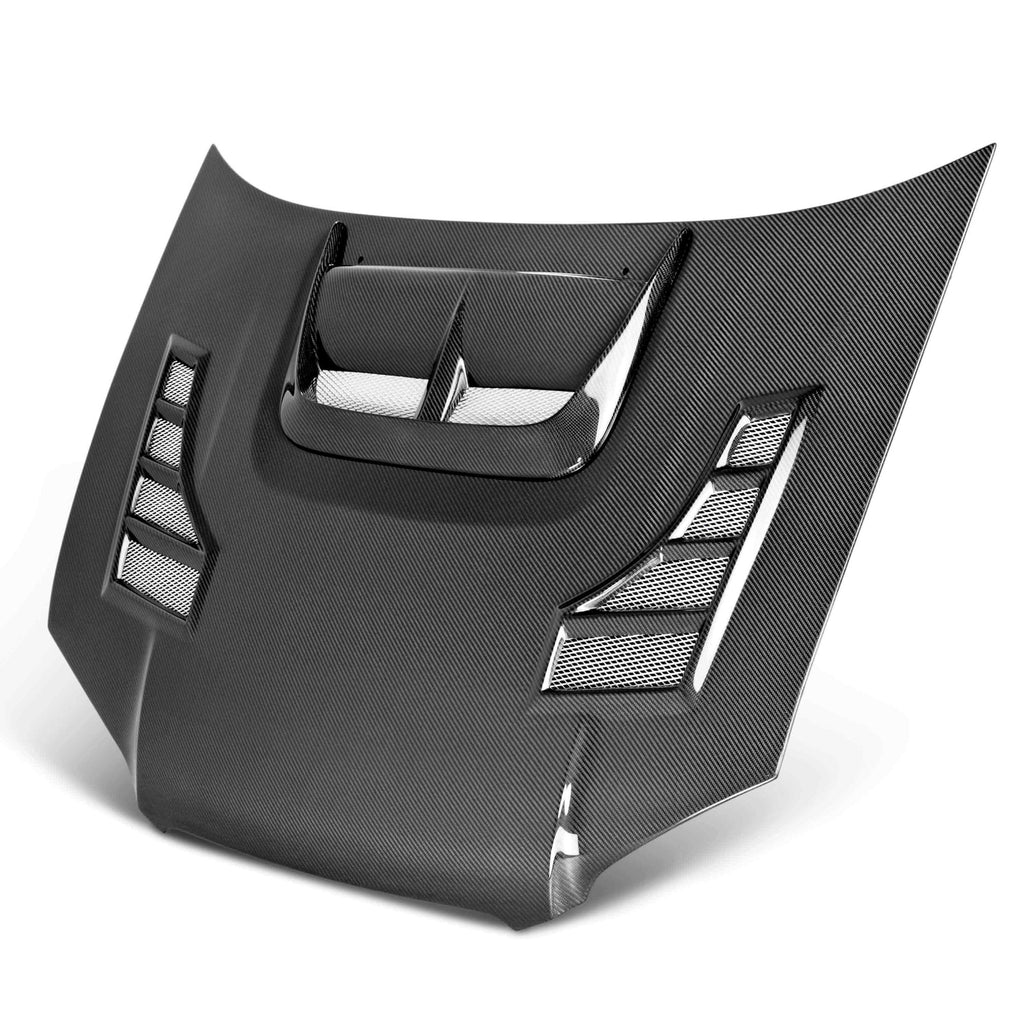 Seibon 04-05 Subaru WRX/STi CW Carbon Fiber Hood - Black Ops Auto Works