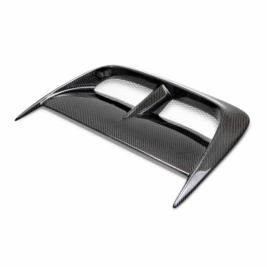 Seibon 04-05 Subaru WRX/STi CW Carbon Fiber Hood Scoop - Only Fits OEM Hoods (Not Seibon Hoods) - Black Ops Auto Works
