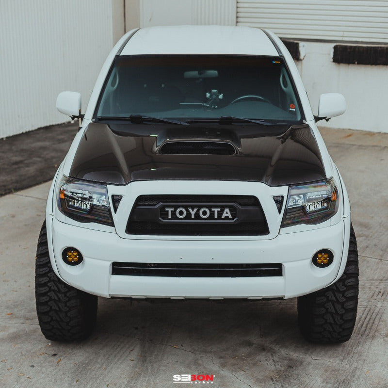 Seibon Seibon 05-11 Toyota Tacoma TR-Style Carbon Fiber Hood