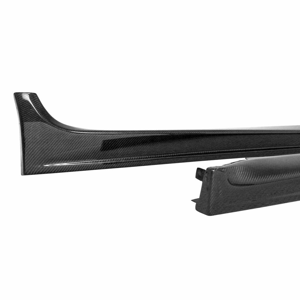 Seibon 08-09 Mitsubishi Evo X OEM-style Carbon Fiber Side Skirts - Black Ops Auto Works