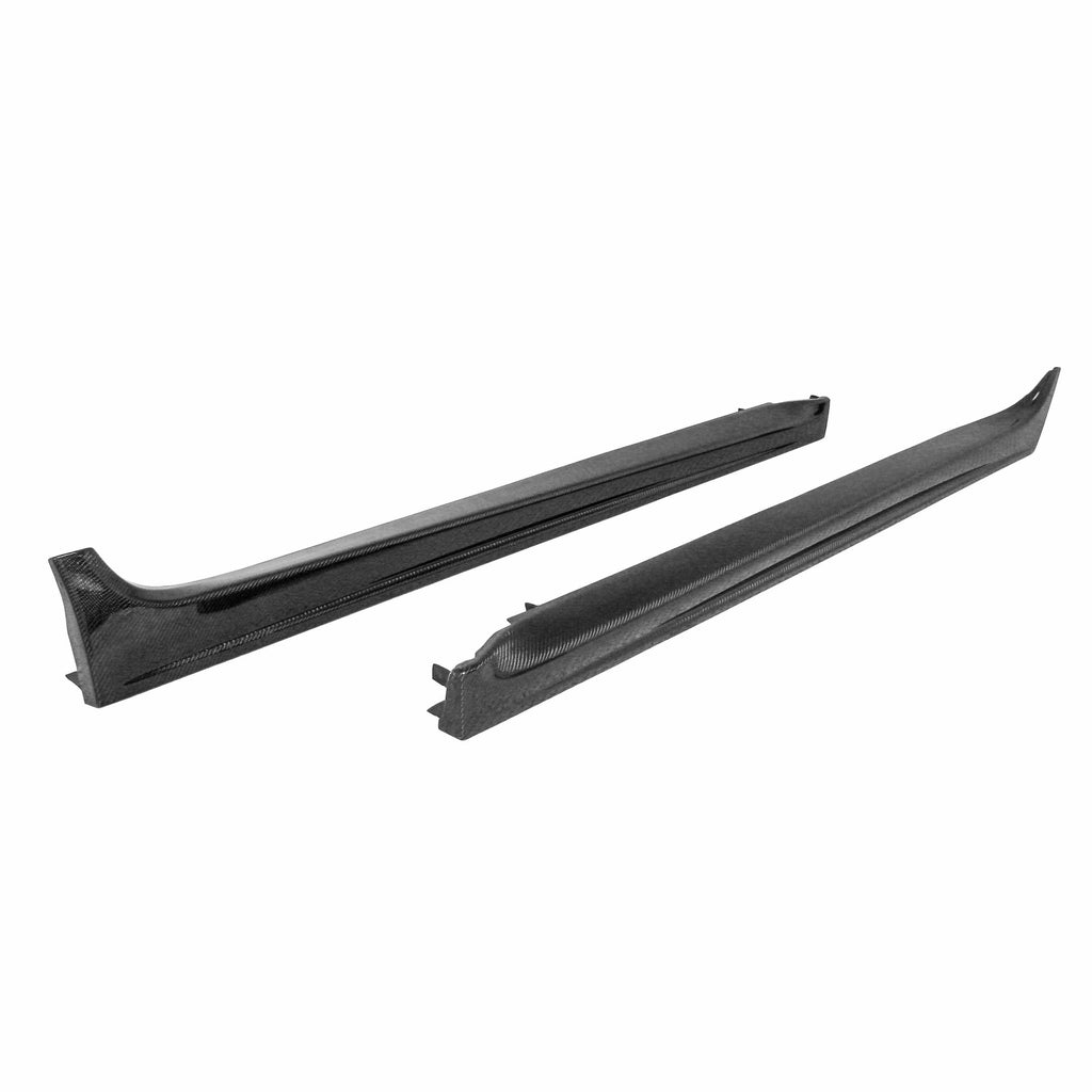 Seibon 08-09 Mitsubishi Evo X OEM-style Carbon Fiber Side Skirts - Black Ops Auto Works