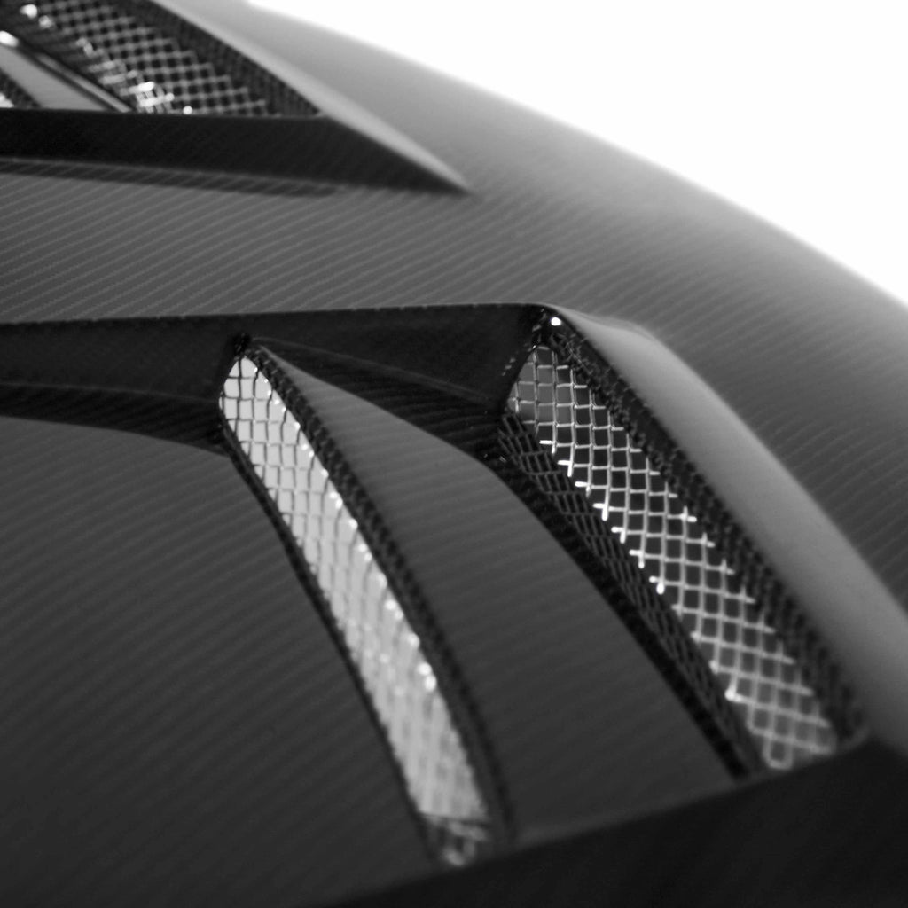 Seibon Seibon 08-09 Mitsubishi Lancer (CYA4/5A) DV Style Carbon Fiber Hood