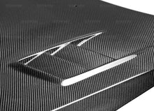 Load image into Gallery viewer, Seibon Seibon 08-09 Subaru WRX/STi CW-style Carbon Fiber Hood