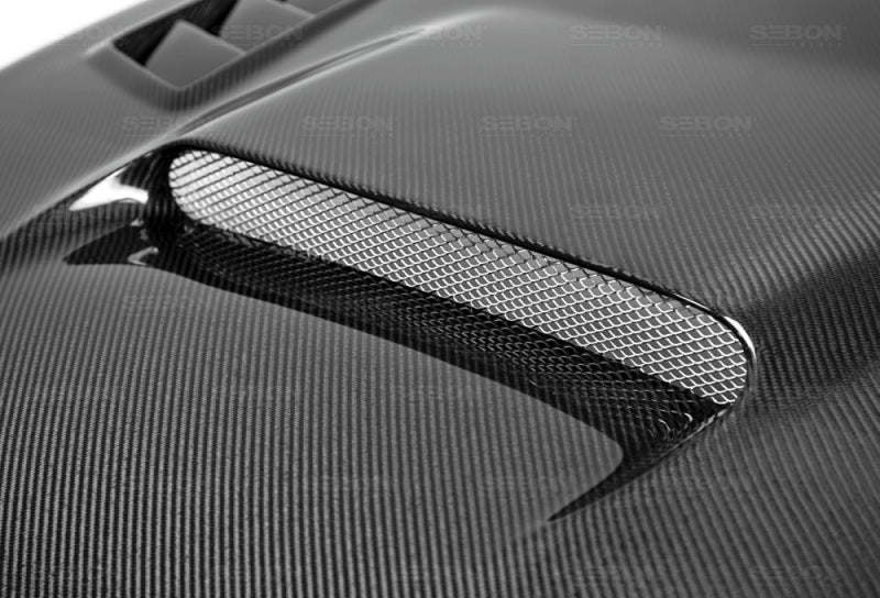 Seibon Seibon 08-09 Subaru WRX/STi CW-style Carbon Fiber Hood