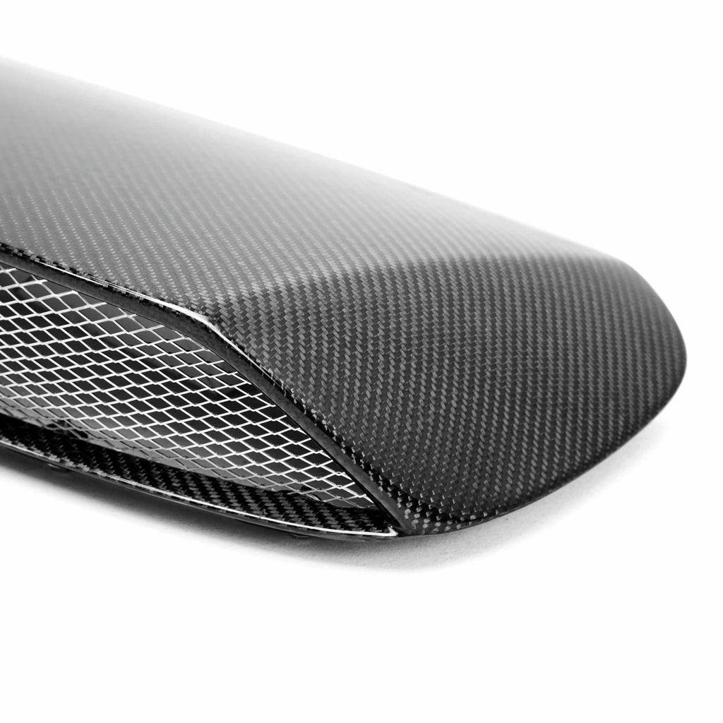 Seibon Seibon 08-10 Subaru Impreza WRX STI CWIII-Style CF Hood Scoop - Only Fits OEM Hood (Not Seibon Hood)