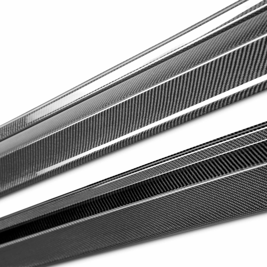 Seibon Seibon 08-10 Subaru STi Carbon Fiber Side Skirts