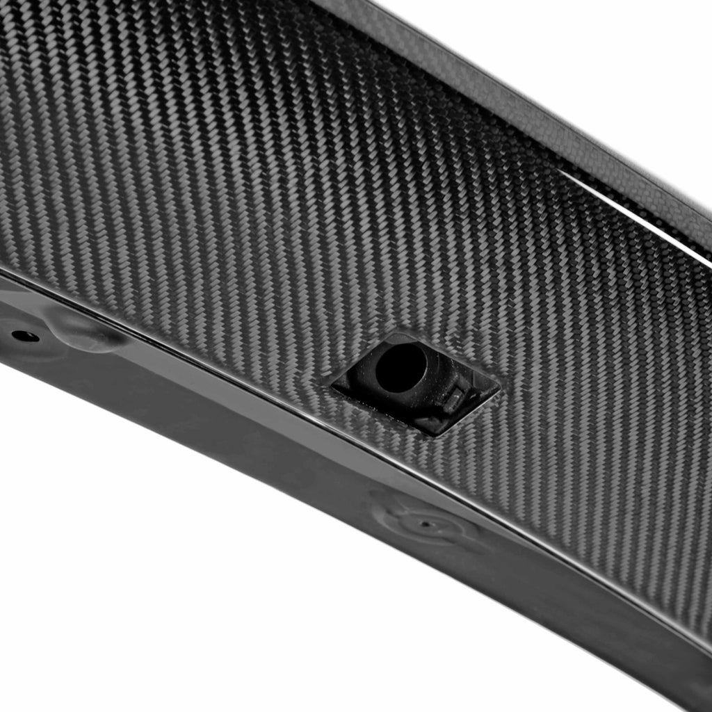 Seibon Seibon 08-10 Subaru WRX/STi Hatchback OEM-style Carbon Fiber Rear Spoiler Shaved