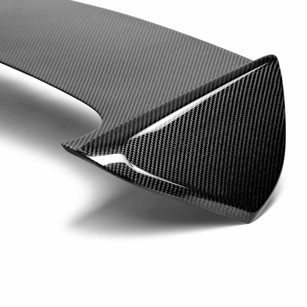 Seibon Seibon 08-10 Subaru WRX/STi Hatchback OEM-style Carbon Fiber Rear Spoiler w/ LED Cutout